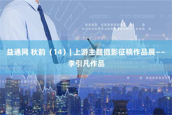 益通网 秋韵（14）| 上游主题摄影征稿作品展——李引凡作品