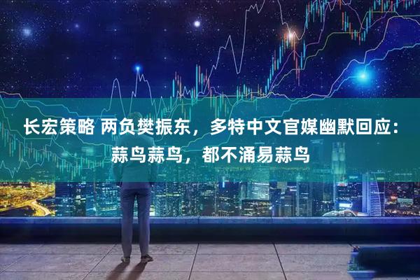 长宏策略 两负樊振东，多特中文官媒幽默回应：蒜鸟蒜鸟，都不涌易蒜鸟