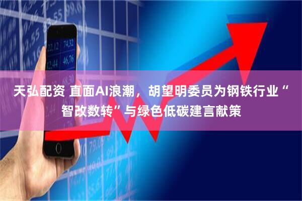 天弘配资 直面AI浪潮，胡望明委员为钢铁行业“智改数转”与绿色低碳建言献策